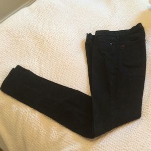 BDG black high rise cigarette jeans